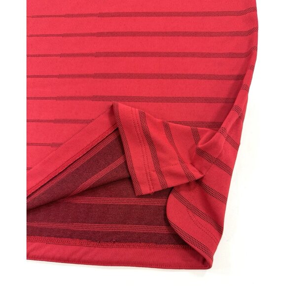 Nike Polo Shirt Mens Sz XL Red Short Sleeve Tiger Woods Dri-Fit Golf Performance - Picture 7 of 13